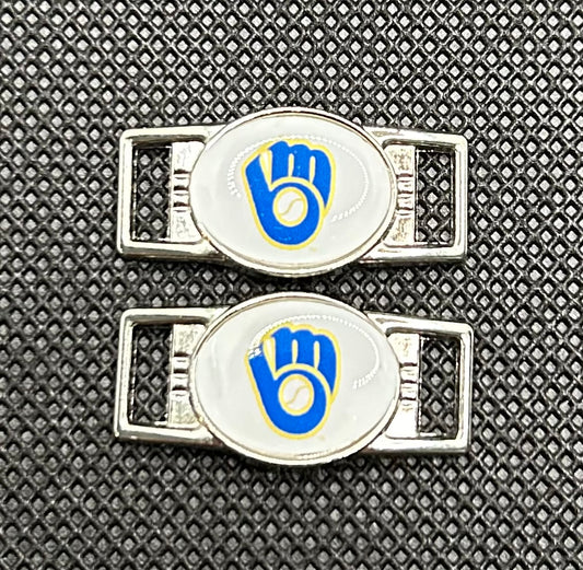 Milwaukee Brewers Inspired Paracord/Shoelace Charms (Set of 2)