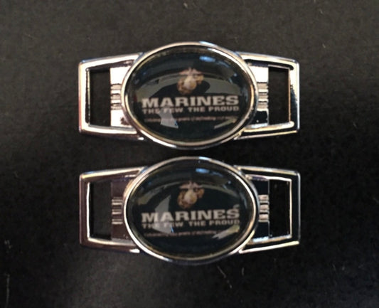 Marines Paracord/Shoelace Charms (Set of 2)