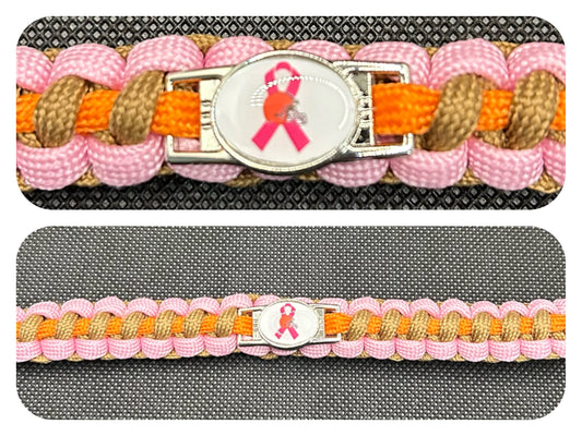 Cleveland Browns Inspired BCA Paracord/Survival Bracelet