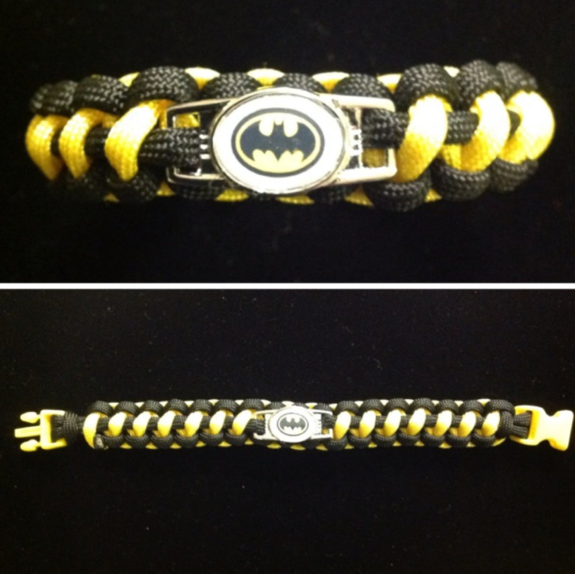 Batman Paracord/Survival Bracelet