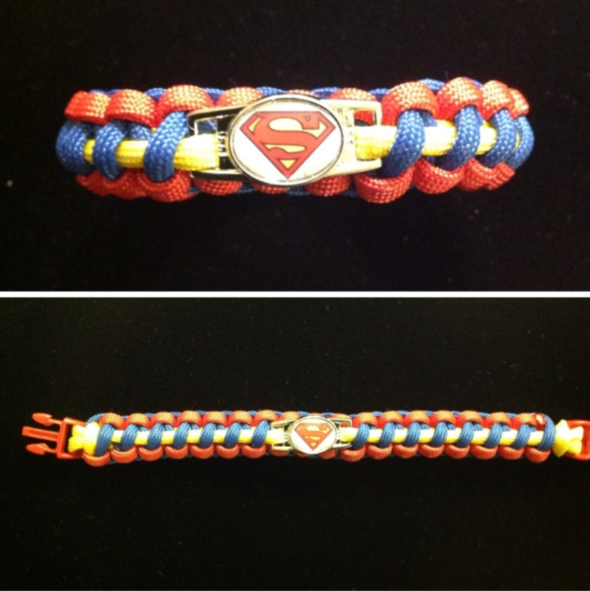 Superman Paracord/Survival Bracelet