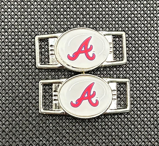 Atlanta Braves Inspired Paracord/Shoelace Charms (Set of 2)