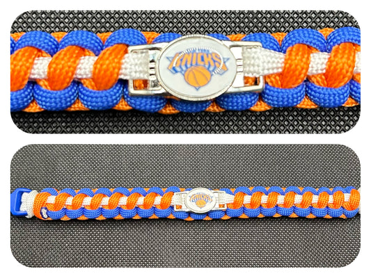 New York Knicks Inspired Paracord/Survival Bracelet