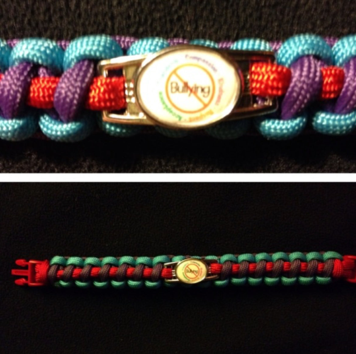 Anti-Bullying Paracord/Survival Bracelet