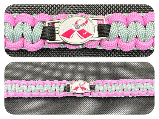 Las Vegas Raiders Inspired BCA Paracord/Survival Bracelet